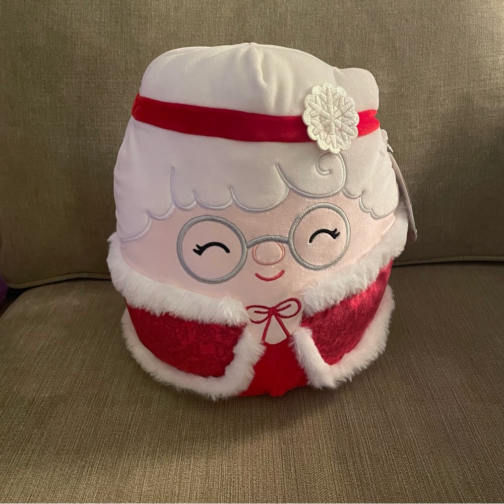 Squishmallows Nicolette the Mrs. Claus plush